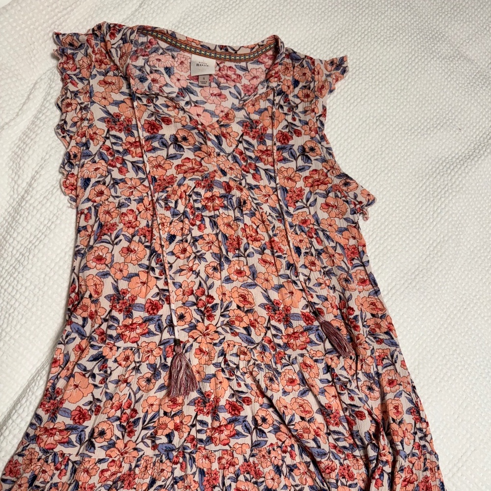 Summer floral dress